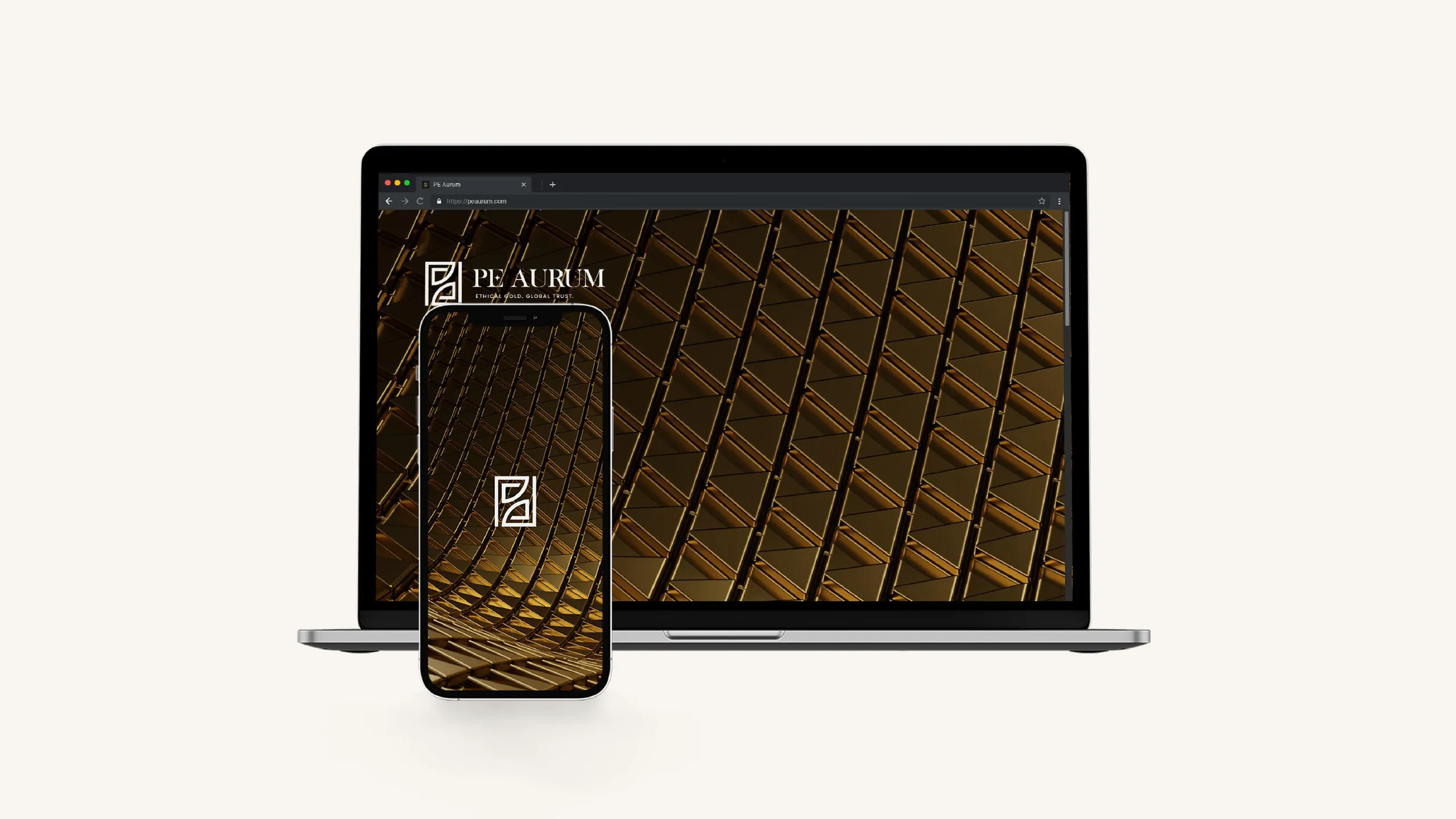 PE Aurum brand identity 2